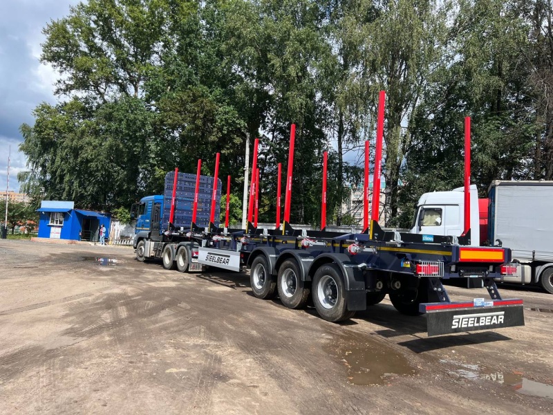 Отгрузка полуприцепа сортиментовоза (лесовоза) SteelBear PT-24L в г. Москва 30.07.24 Отгрузка полуприцепа сортиментовоза (лесовоза) SteelBear PT-24L в г. Москва 30.07.24