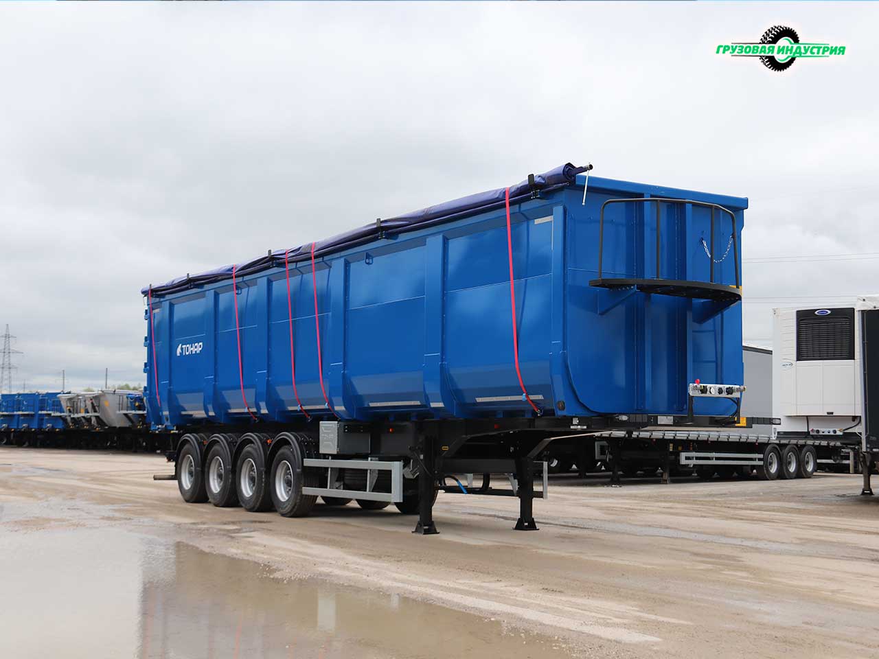 Полуприцеп Ломовоз (металловоз) Тонар (97465) SH4-74M Полуприцеп Ломовоз (металловоз) Тонар (97465) SH4-74M