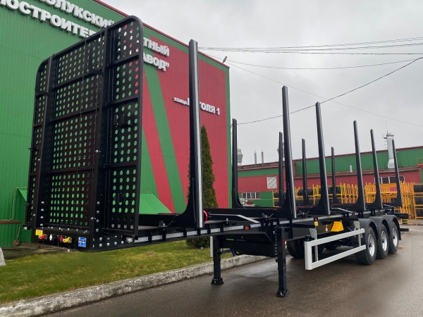 Полуприцеп Сортиментовоз (Лесовоз) VOMZ  PT-24L